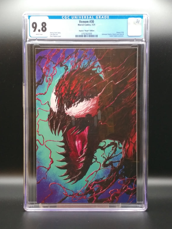 Venom #30 (Rapoza Virgin Edition), CGC 9.8