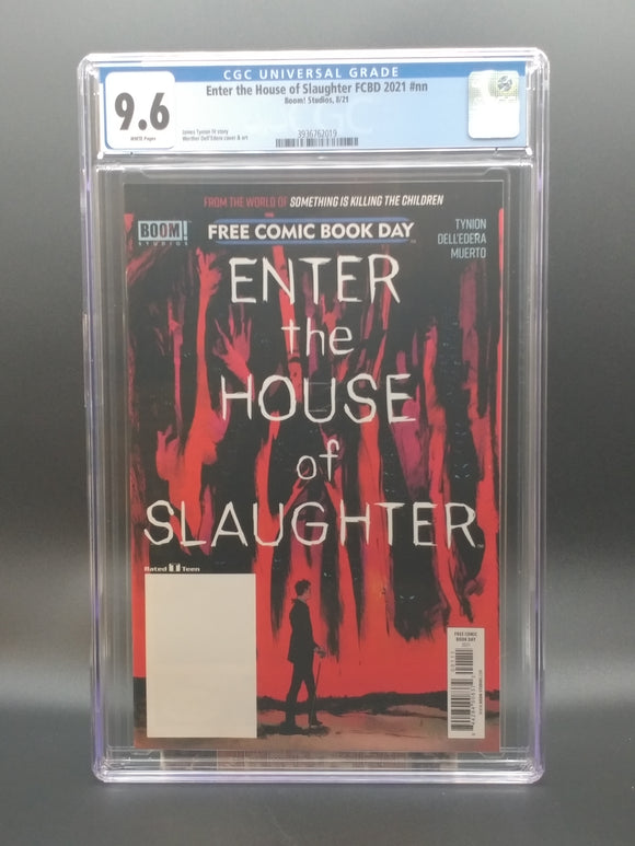 Enter the House of Slaughter FCBD 2021 #nn, CGC 9.6