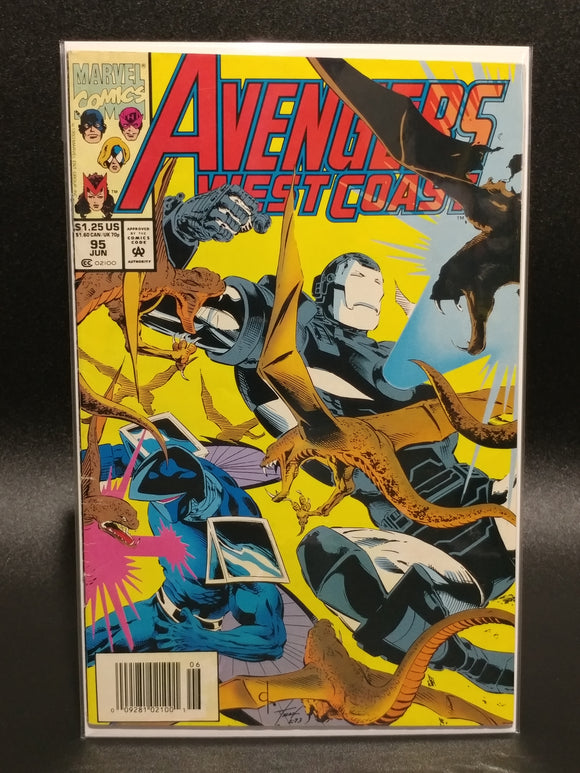 Avengers West Coast #95 (Newsstand edition)