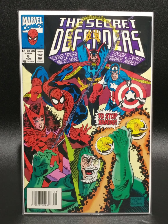 The Secret Defenders #6 (Newsstand Edition)