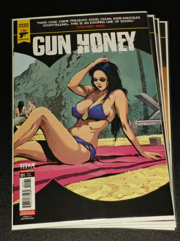 Gun Honey, #1-4, Cover C
