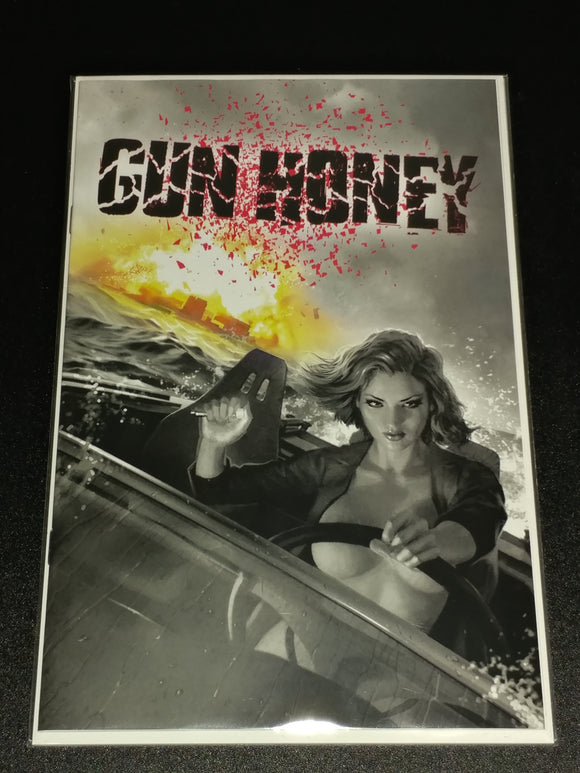 Gun Honey, #4, Cover E, Alex Ronald Copic Cover