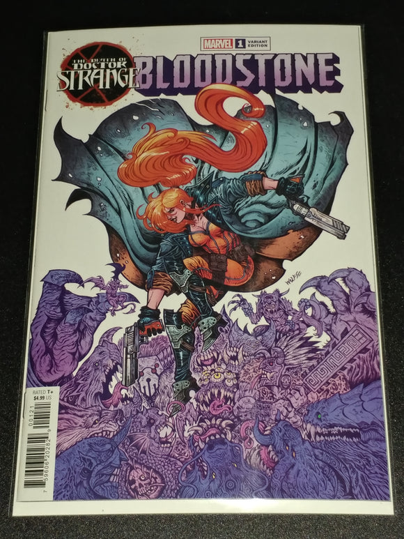 Death of Doctor Strange: Bloodstone #1, Cover B